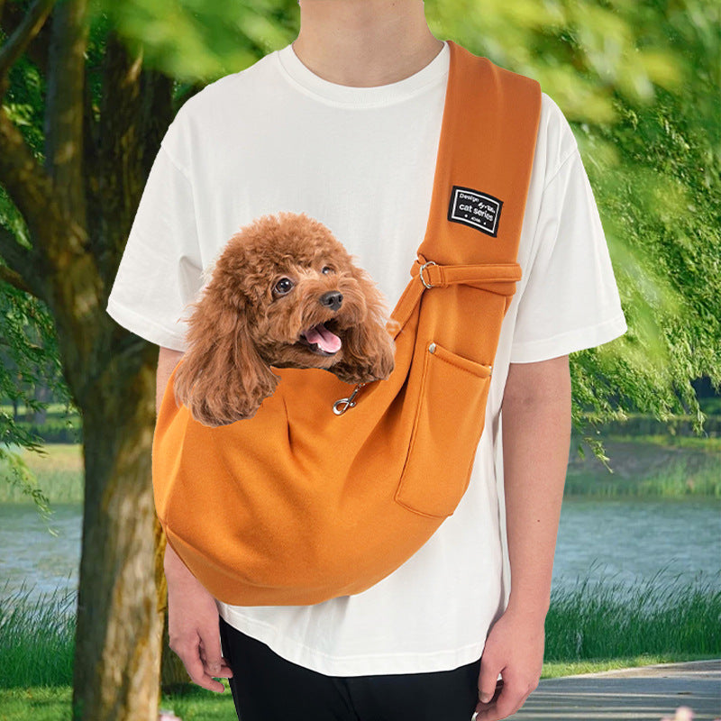 Haustier-Schultertasche aus Polyester, bis 13 Pfund