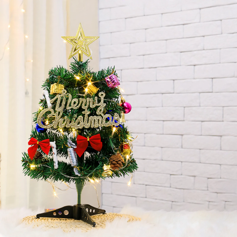 Mini-Weihnachtsbaum Set mit Beleuchtung