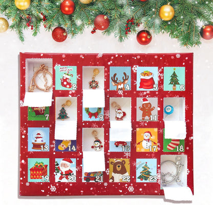 DIY Adventskalender mit Armbändern für Kinder