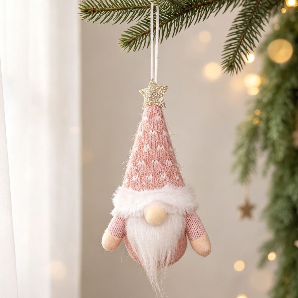 Weihnachts-Wichtel Anhänger, Stoff