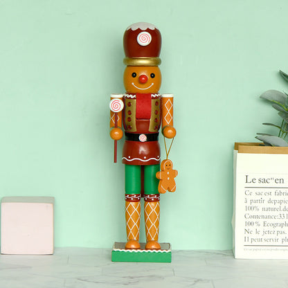 Nussknacker-Figur Lebkuchenmann, 35 cm
