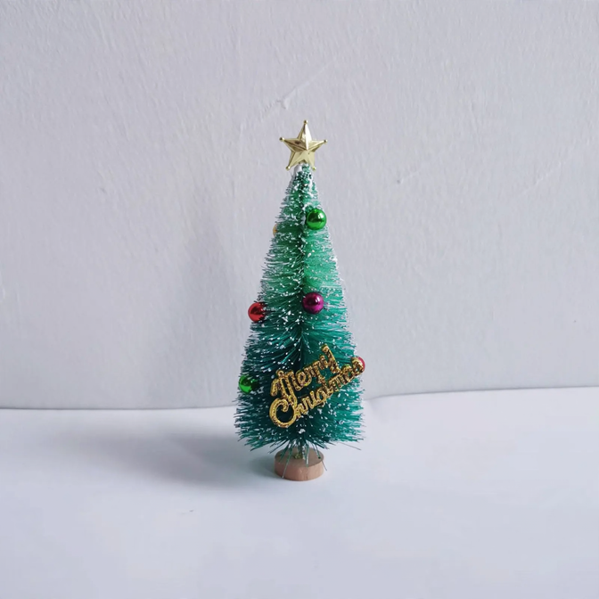 Mini-Weihnachtsbaum-Set mit Perlendekoration