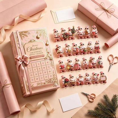 Wichtel-Adventskalender aus Acryl