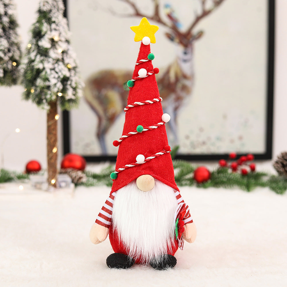 Skandinavische Wichtelfigur für Weihnachtsdekoration