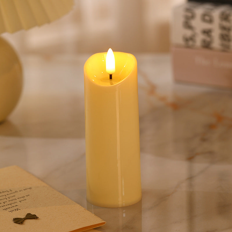 Realistische LED-Stumpenkerzen