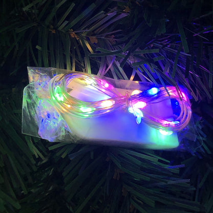 Mini-Weihnachtsbaum als Tischdekoration