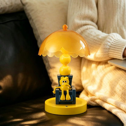Garfield-Tischlampe mit Touchsteuerung