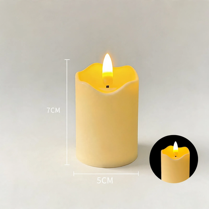 LED-Stimmungslicht in Kerzenform mit Fernbedienung