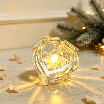 LED-Kristall-Kerzenlicht, verschiedene Formen