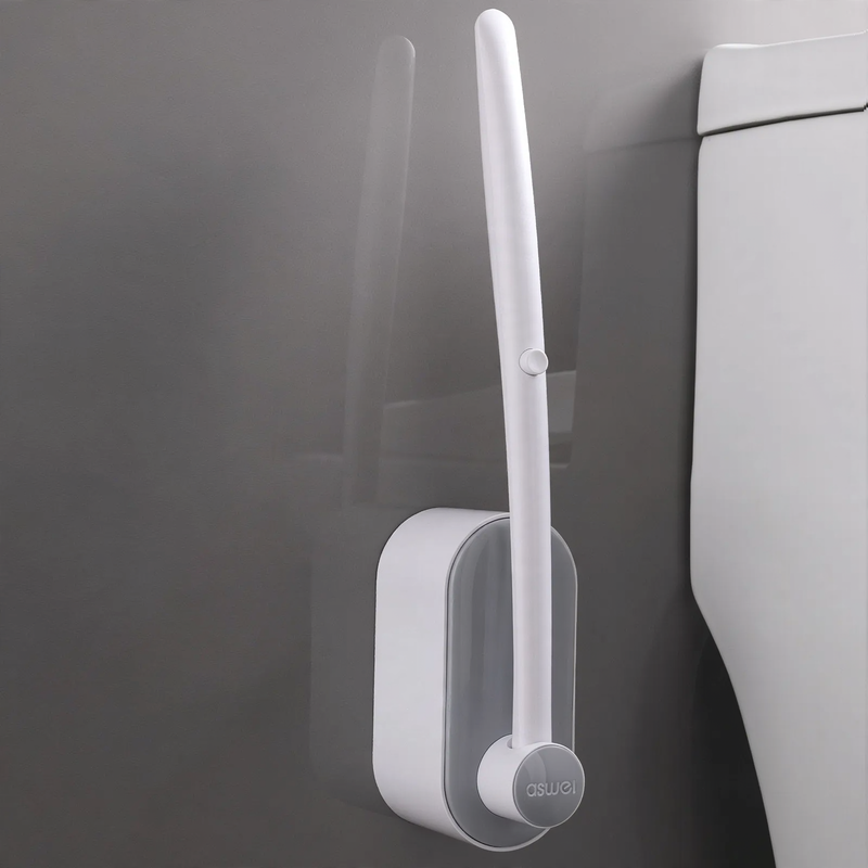 Einweg-Toilettenbürste mit Langgriff