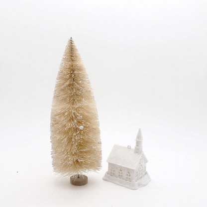 Mini-Weihnachtsbaum aus Sisal, verschiedene Farben und Größen