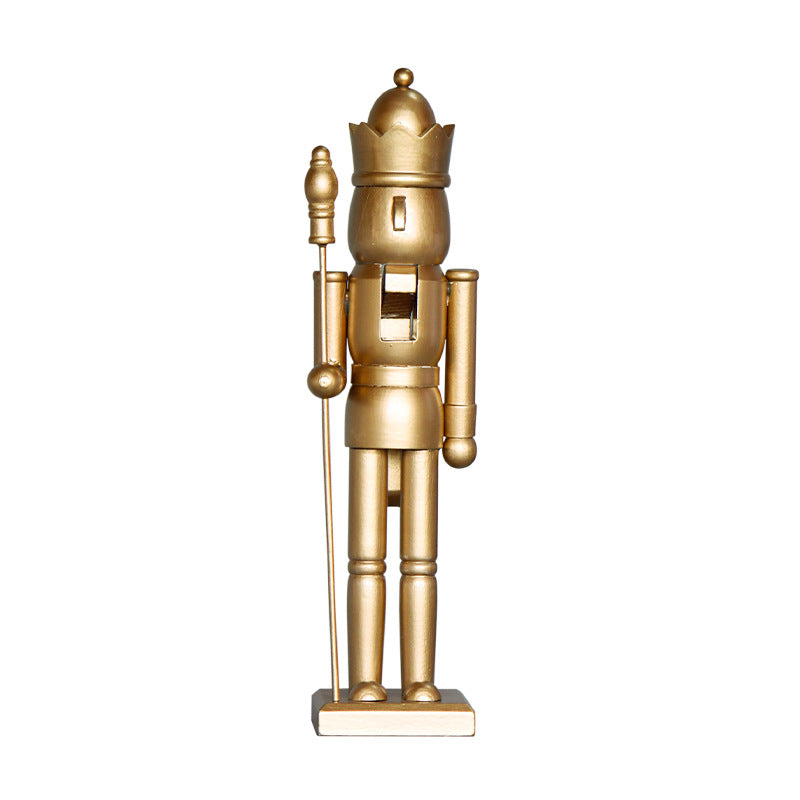 Nussknacker-König in Gold, 38 cm