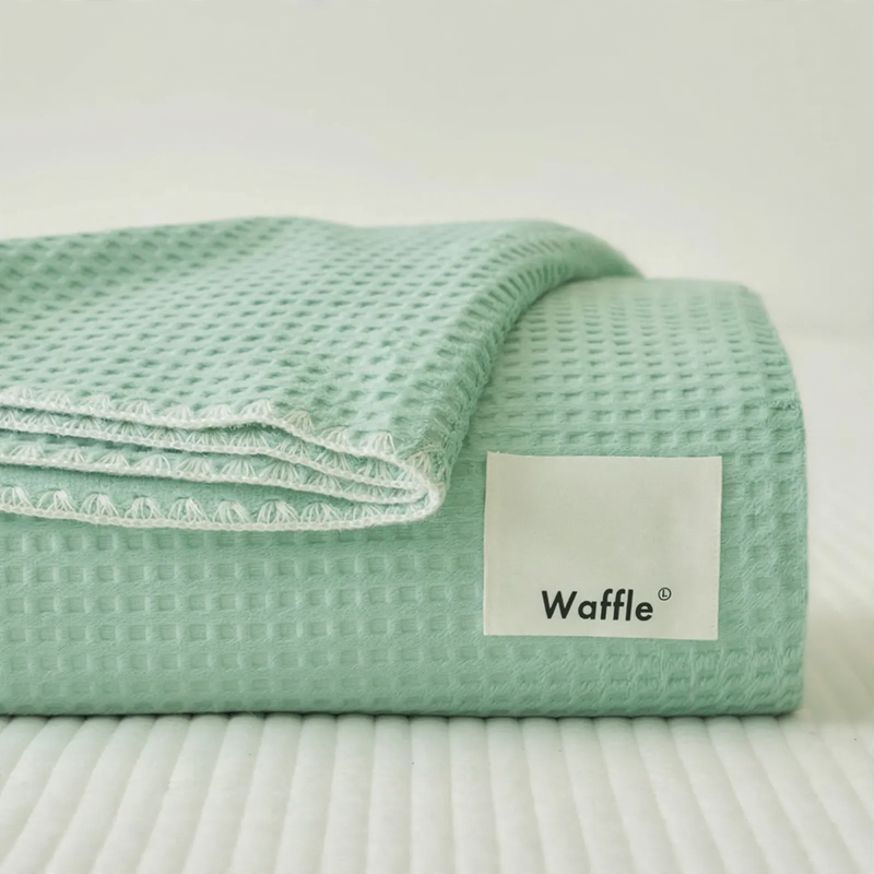 Leichte Sommer-Wohndecke, weich und atmungsaktiv