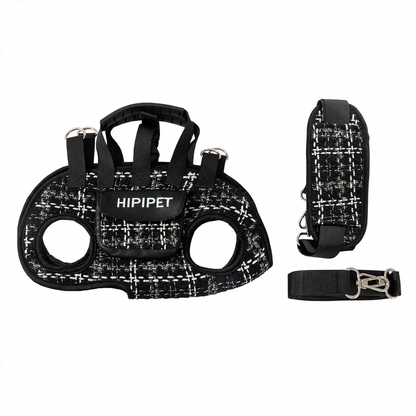 Multifunktionale Haustiertasche mit Leine
