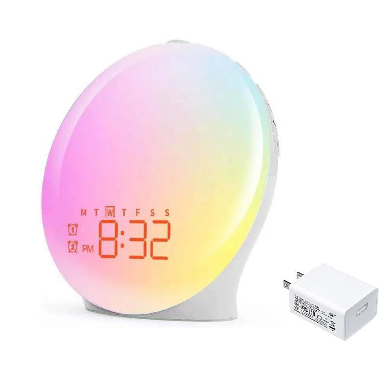 Smarter LED-Wecker mit Sonnenaufgangssimulation und RGB-Licht