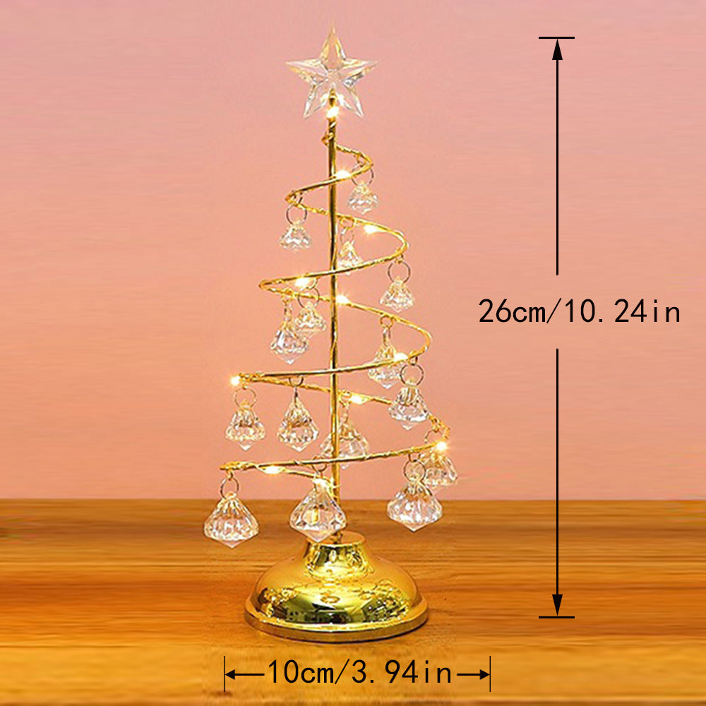 Dekorative LED-Weihnachtsbaum-Leuchte aus Acryl