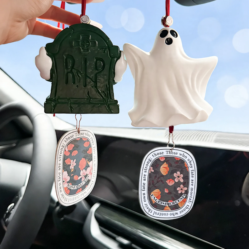 Geist-Grabstein-Duftanhänger für Auto