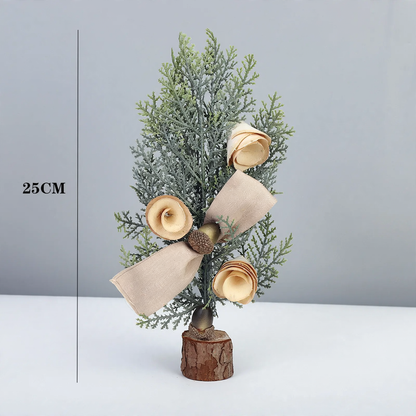 Mini-Weihnachtsbaum für die Tischdekoration, 23 cm