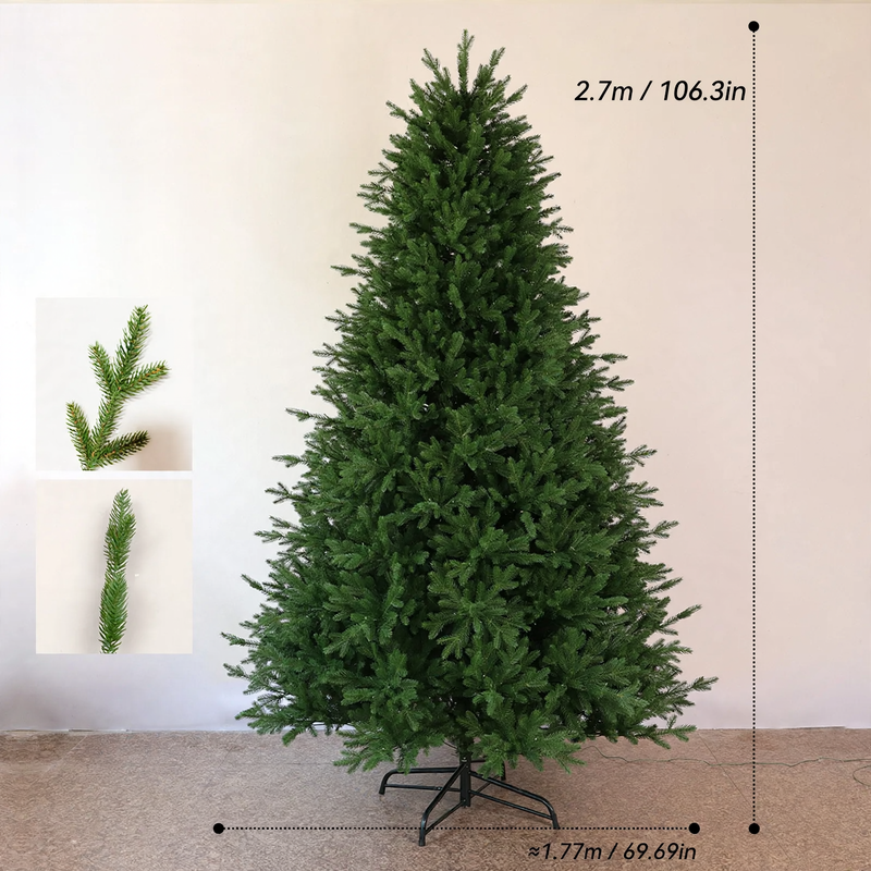 Hochwertiger PE-Weihnachtsbaum, verschiedene Größen