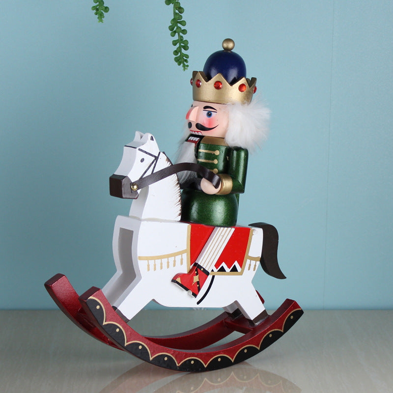 Nussknacker-Figur aus Kiefernholz, 30 cm