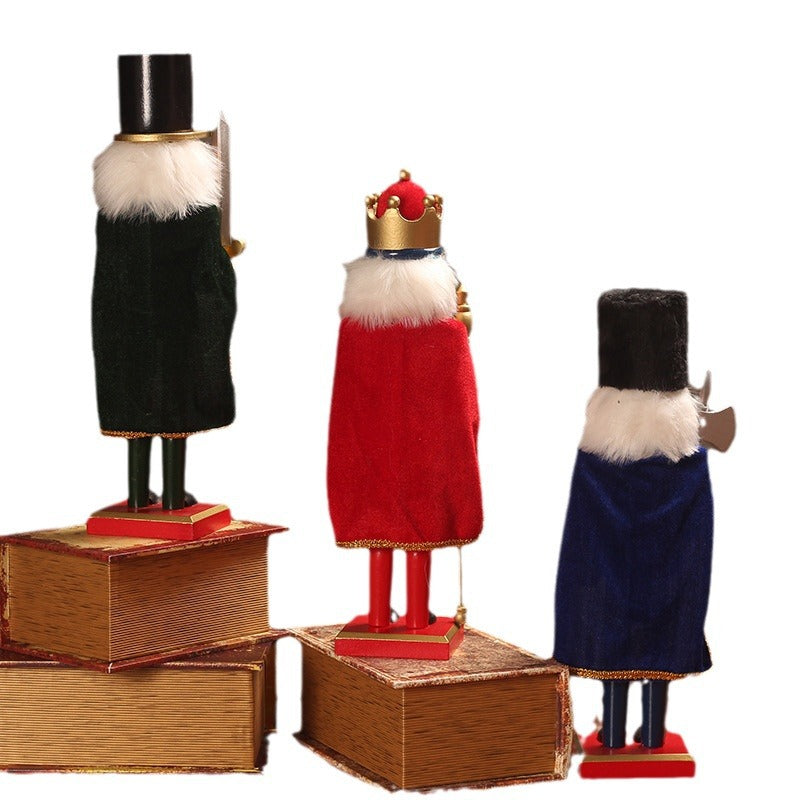 Nussknacker-Soldat, 38 cm, Holz, modern