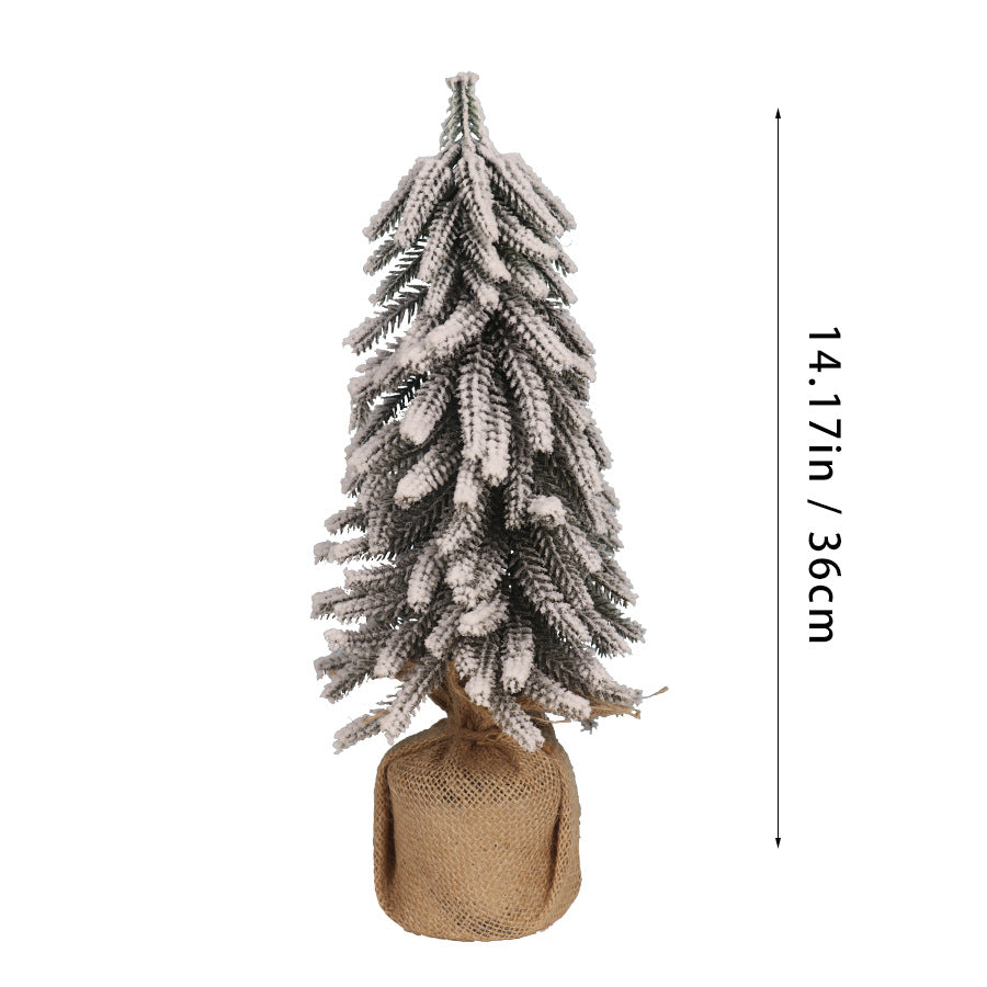 Mini-Weihnachtsbaum aus PE für Tischdekoration
