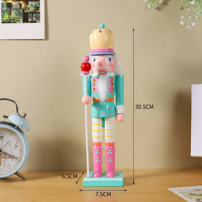Dekorative Nussknacker-Figur im Hasen-Design