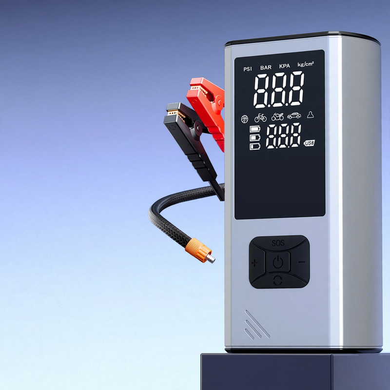 Tragbare Elektro-Luftpumpe für Autoreifen