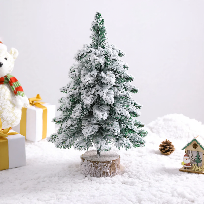 Mini-Weihnachtsbaum mit beflockten Zweigen, 45-75 cm