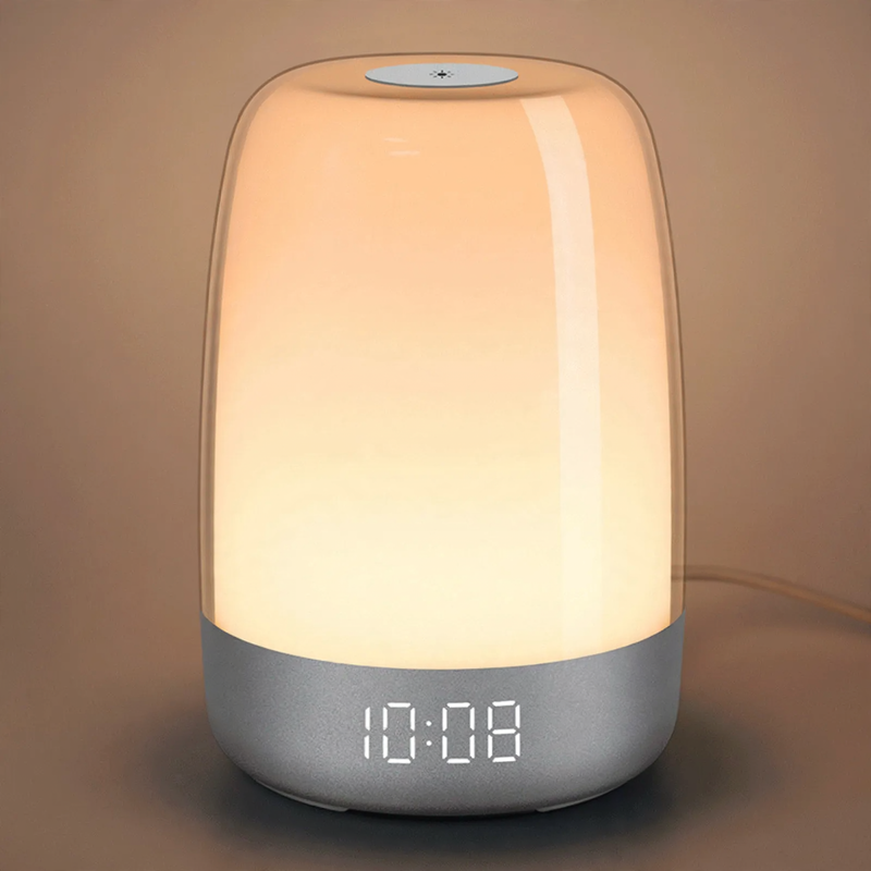 LED-Wecklicht mit Sonnenaufgangssimulation und Touch-Steuerung