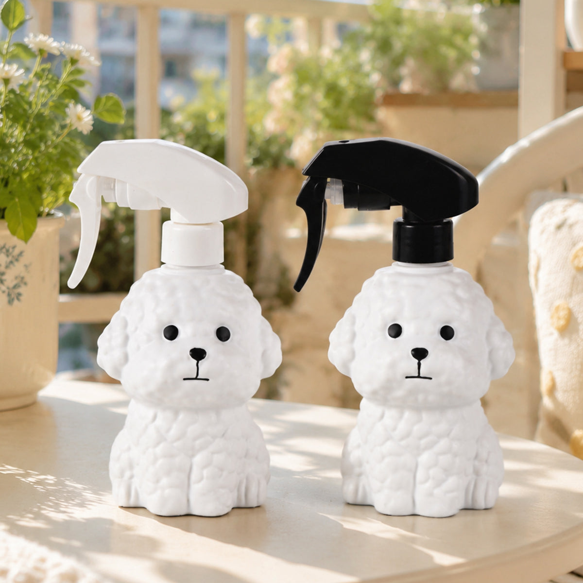 Drucksprüher für Pflanzen, Hundeform