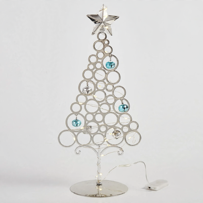 Mini-Weihnachtsbaum aus Eisen, Tischdekoration
