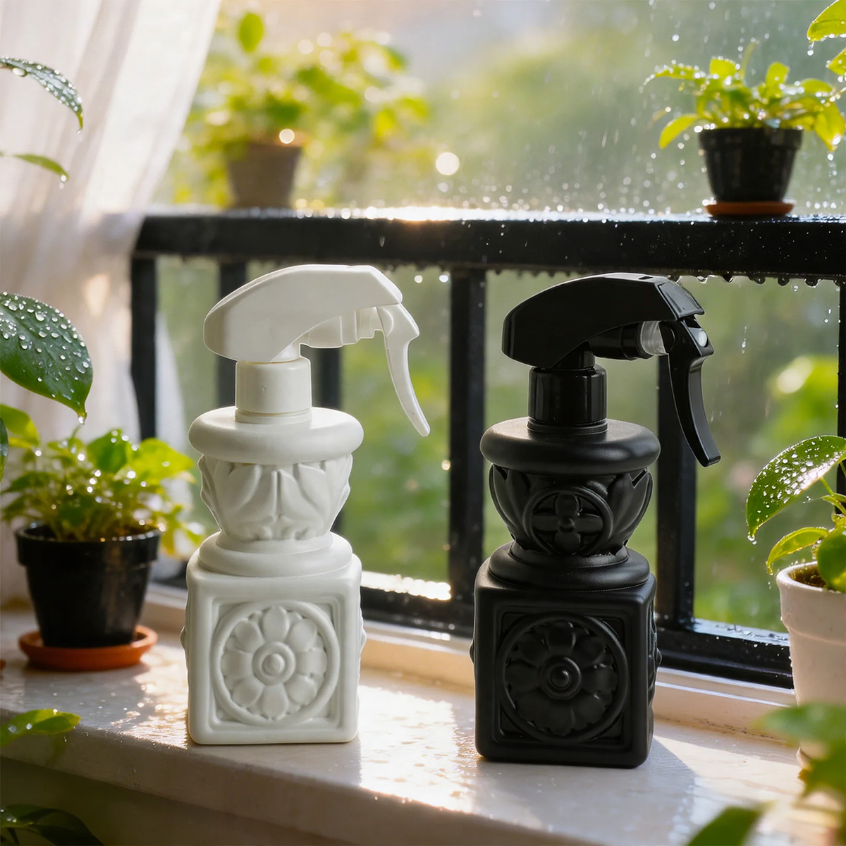 Drucksprüher für Pflanzen, Säulenform