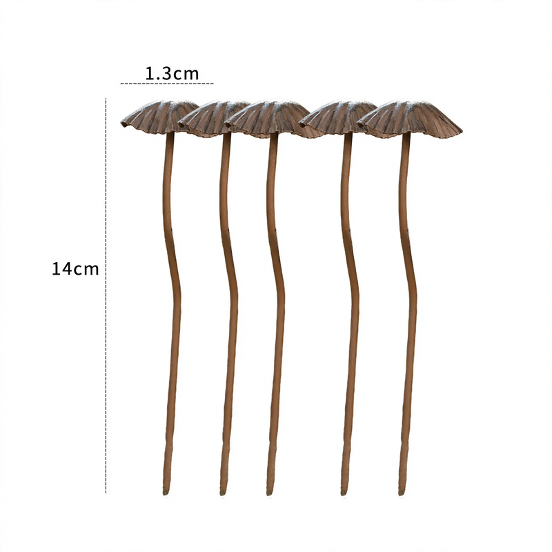 Pilz-Blumenstecker aus Metall für Garten und Haus