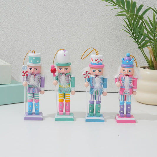 Nussknacker-Set, 12,5 cm, Weihnachtsbaumschmuck