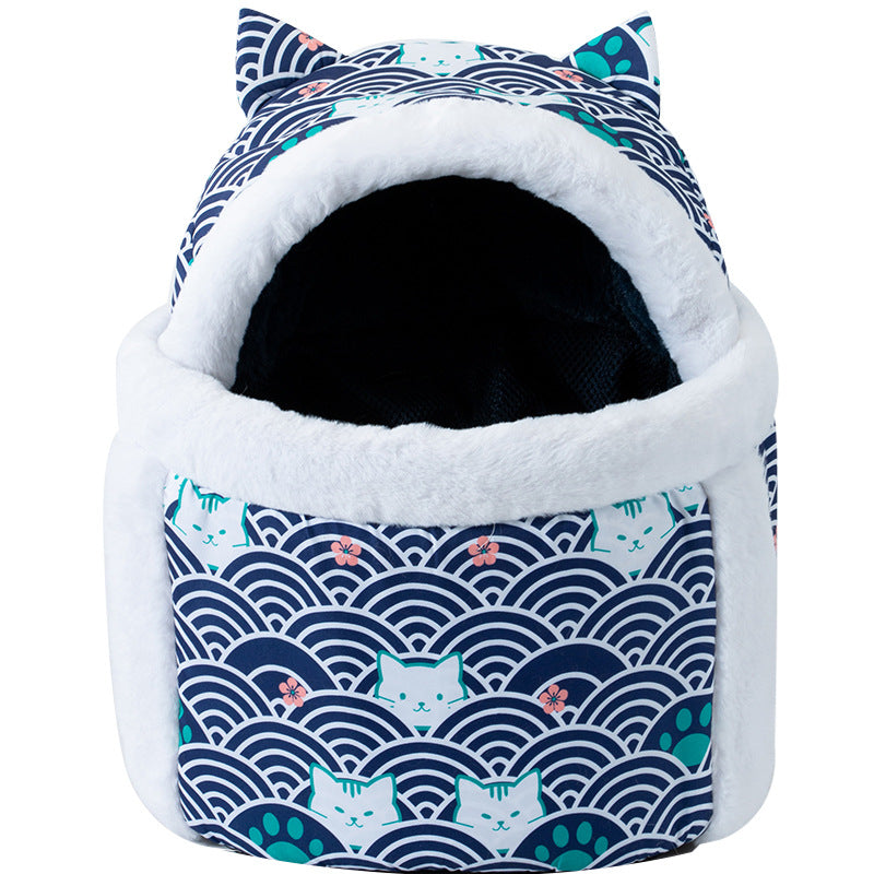 Doppelschulter-Rucksack mit Tiermotiv für Haustiere