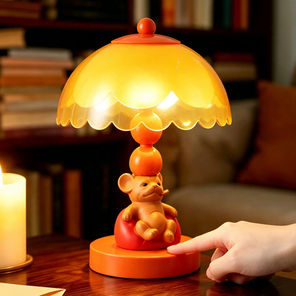 Französische Bulldogge Nachttischlampe