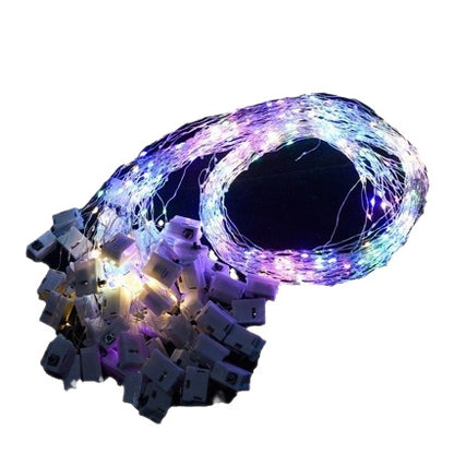 LED-Lichterkette für Dekorationen, batteriebetrieben
