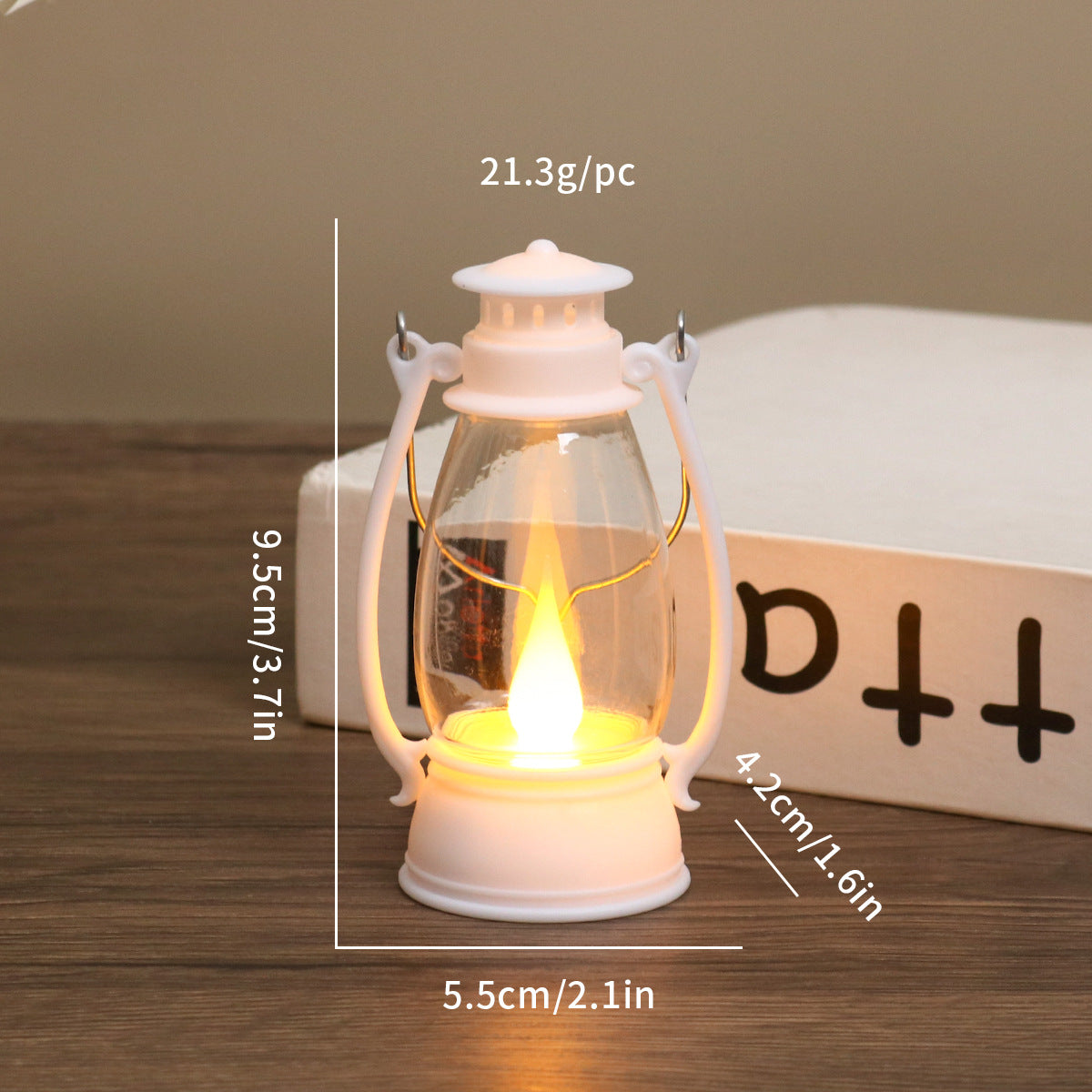 Mini-LED-Laterne im Vintage-Stil