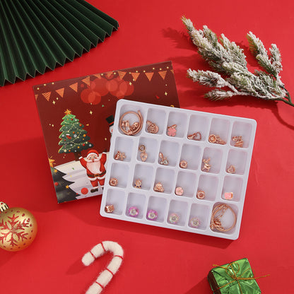 DIY-Adventskalender mit Charm-Armband in Roségold
