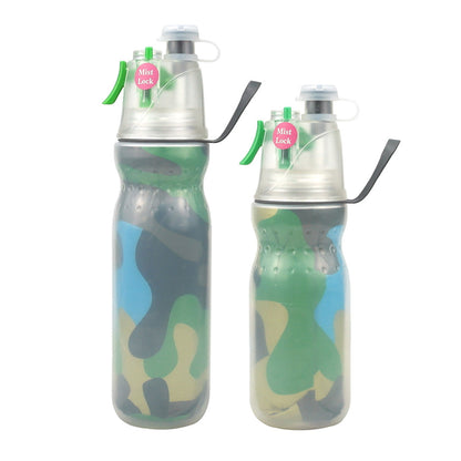 Sporttrinkflasche mit Sprühfunktion, 470–590 ml