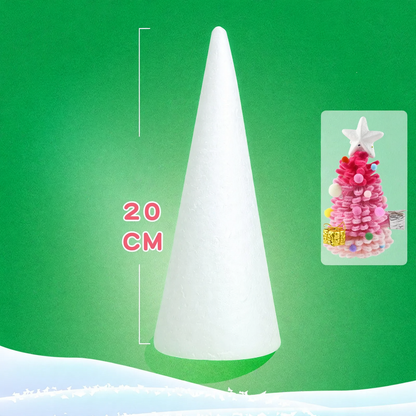 Holzsockel für Weihnachtsbaum-Dekoration, 14 cm