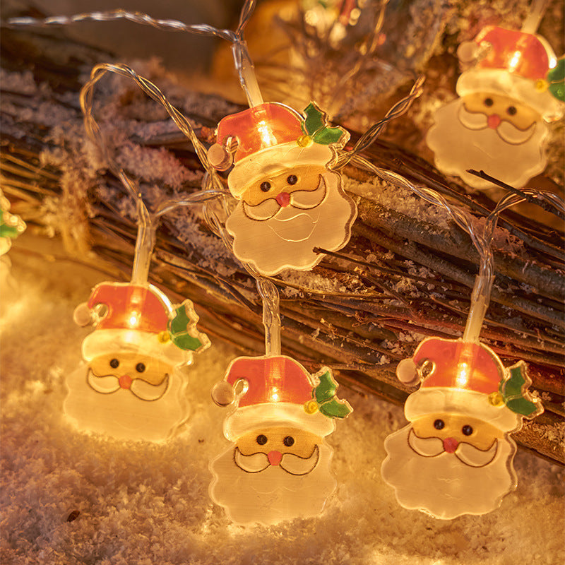LED-Weihnachts-Lichterkette mit verschiedenen Motiven