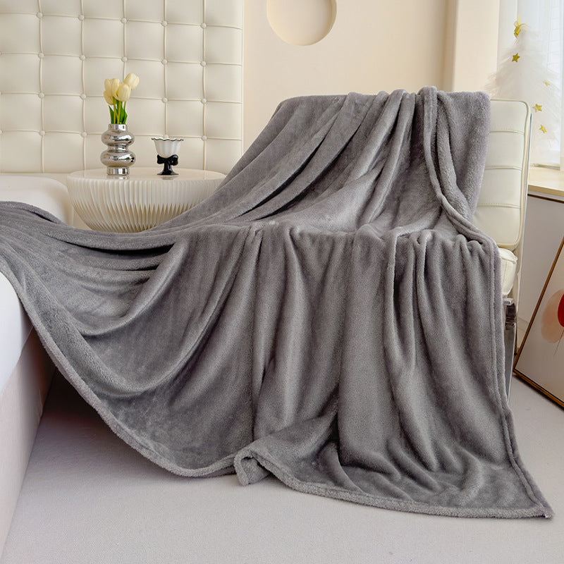 Vielseitige Kuscheldecke aus weichem Polyester