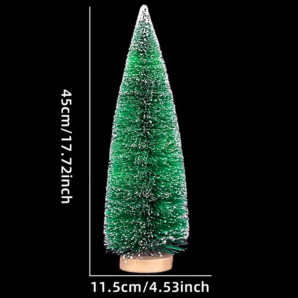 Miniatur-Weihnachtsbaum als Tischdekoration