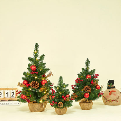 Mini-Weihnachtsbaum mit Tannenzapfen, verschiedene Größen