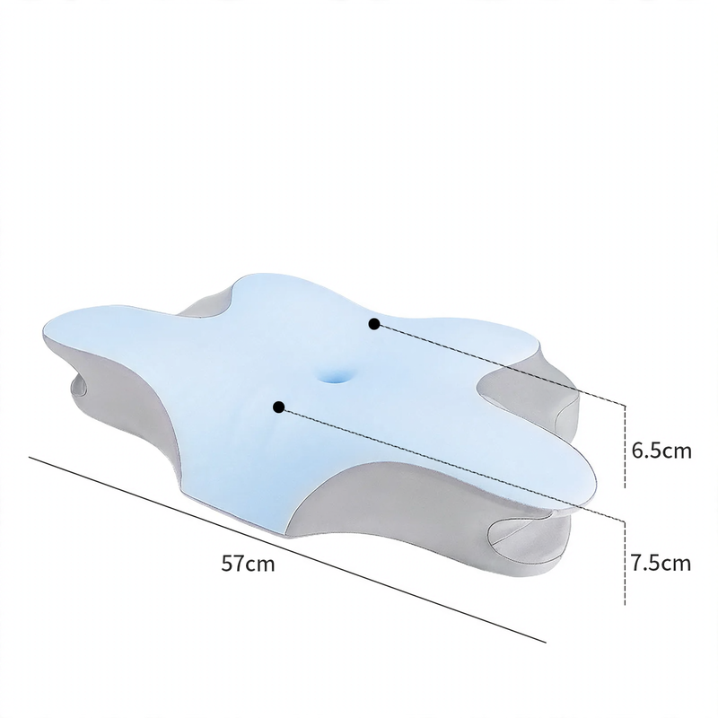 Ergonomisches Nackenstützkissen Gedächtnisschaum