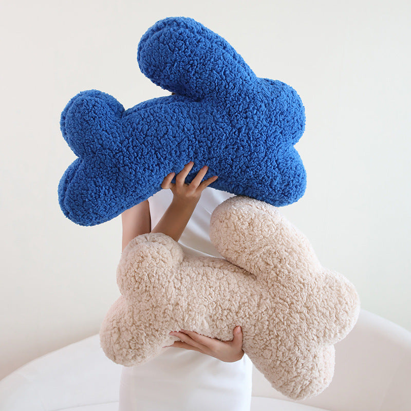 Kaninchen-Kuschelkissen, Nordisch, 50×40 cm