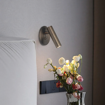 Minimalistische LED-Wandleuchte für das Schlafzimmer