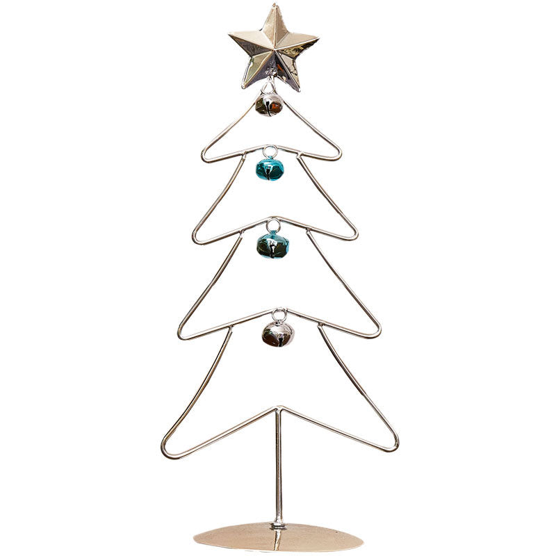 Mini-Weihnachtsbaum aus Eisen, Tischdekoration